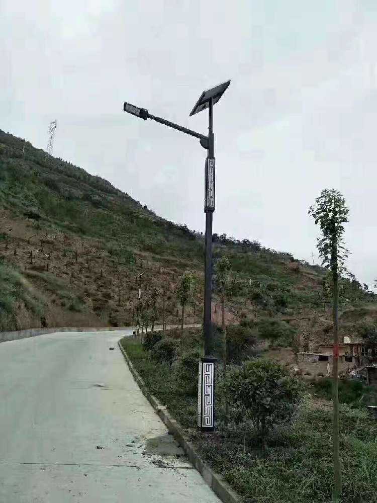 双清区仿古太阳能路灯